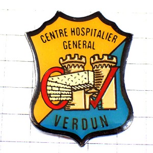 ピンバッジ・お城の紋章ヴェルダン VERDUN FRANCE ピンバッジ・お城の紋章ヴェルダン VERDUN FRANCE