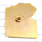 ピンバッジ・大きな角の鹿シカしか DEER CENTRE REGION FRANCE