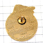 ピンバッジ・アイスココアの入ったグラス飲物ストロー２本ベンコ BENCO CHOCOLATE FRANCE