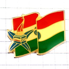 ピンバッジ・マジーク冬季アルベールビル五輪オリンピック国旗 ピンバッジ・マジーク冬季アルベールビル五輪オリンピック国旗