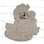 ピンバッジ・卓球する女の子