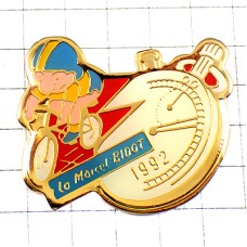 ピンバッジ・自転車レース時計ストップウォッチ