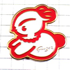 ピンバッジ・ウサギ兎のぬいぐるみ RABBIT GUIGOZ NESTLE SWISS ピンバッジ・ウサギ兎のぬいぐるみ RABBIT GUIGOZ NESTLE SWISS