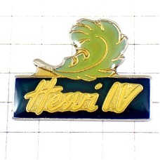 ピンバッジ・アンリ4世フランス国王ブルーの羽根 HENRI-IV KING FRANCE ピンバッジ・アンリ4世フランス国王ブルーの羽根 HENRI-IV KING FRANCE
