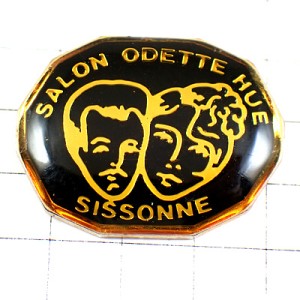 ピンバッジ・サロン美容室カットモデル男女