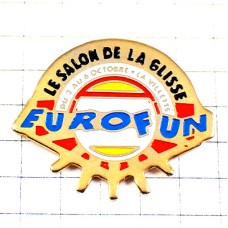 ピンバッジ・ボート船ユーロファン ピンバッジ・ボート船ユーロファン