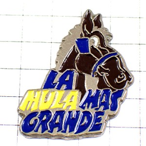 ピンバッジ・乗馬のための馬