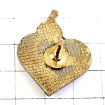 ピンバッジ・ハートと町の塔ノール県 BEFFROI NORD-FRANCE