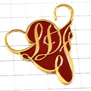 ピンバッジ・アルファベットＬＤＦ筆記体