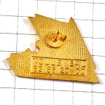 ピンバッジ・チョウチョウ蝶々ゴールド金色