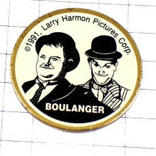 ピンバッジ・ローレルとハーディ映画コメディ俳優 LAUREL-AND-HARDY LAUREL&HARDY HOLLYWOOD USA OLIVER-HARDY STAN-LAUREL