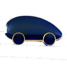 ピンバッジ・日産ミクラ青いマーチ車 NISSAN-SERENA JAPAN