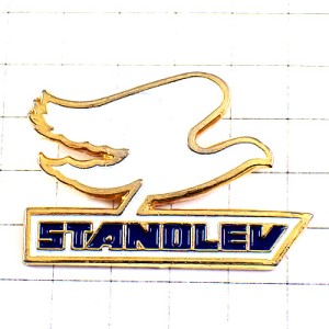 ピンバッジ・白い鳥ピース平和ハト鳩