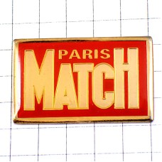 ピンバッジ・パリマッチ雑誌 PARIS-MATCH FRANCE ピンバッジ・パリマッチ雑誌 PARIS-MATCH FRANCE