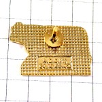 ピンバッジ・牛ウシちょっと振り向く