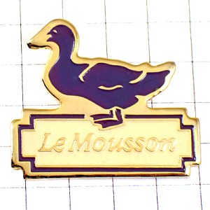 ピンバッジ・フォアグラ鴨料理カモ鳥