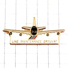 ピンバッジ・飛行機オルリー空港エールフランス航空メンテナンス ORLY MAINTENANCE FRANCE