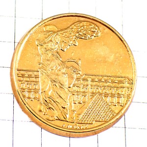 ピンバッジ・サモトラケのニケ像ルーブル美術館メダル型ピラミッド金色ゴールド LOUVRE VICTOIRE SAMOTHRACE CLUB-FRANCAIS-DE-LA-MONNAIE FRANCE ピンバッジ・サモトラケのニケ像ルーブル美術館メダル型ピラミッド金色ゴールド LOUVRE VICTOIRE SAMOTHRACE CLUB-FRANCAIS-DE-LA-MONNAIE FRANCE