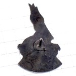 ピンバッジ・トリ鳥と鳥の巣コクーン COCOON BIRD