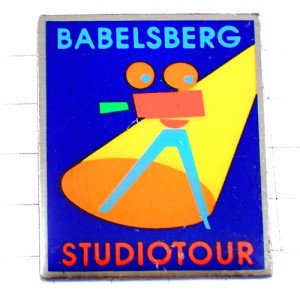ピンバッジ・映画スタジオツアー撮影カメラ証明スポットライト BABELSBERG STUDIO GERMANY DEUTSCHLAND ピンバッジ・映画スタジオツアー撮影カメラ証明スポットライト BABELSBERG STUDIO GERMANY DEUTSCHLAND