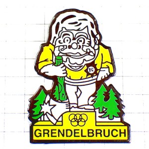 ピンバッジ・アルザスのおじいさん表彰台１位