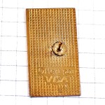 ピンバッジ・ビザ走る人クレジットカード VISA CREDIT-CARD