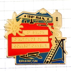 ピンバッジ・ブリアンソン白い花コレクターの会エーデルワイス