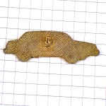 ピンバッジ・サーブ白い車 SAAB SWEDEN