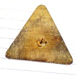 ピンバッジ・猿の親子モンキー愛護動物