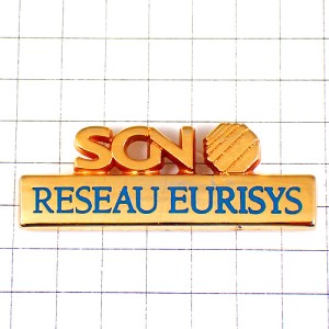 お買得ピンバッジ・ＳＣＮ金色ゴールド文字 EURISYS