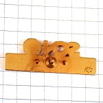 お買得ピンバッジ・ＳＣＮ金色ゴールド文字 EURISYS