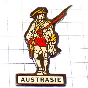 ピンバッジ・アウストラシア兵士ミリタリー東方の地 AUSTRASIE 8E-REGIMENT-D-INFANTERIE 8RI