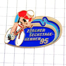 お買得ピンバッジ・ピンズ・赤い自転車レース選手
