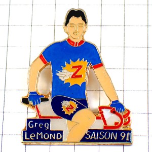 ピンバッジ・自転車ツールドフランス選手グレッグレモン1991年 GREG-LEMOND LE-TOUR-DE-FRANCE-1991