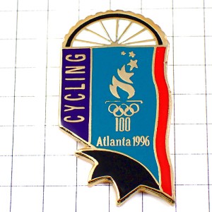 ピンバッジ・サイクリング自転車競技アトランタ五輪アメリカ/USA夏季オリンピック1996年 ATLANTA-1996 GEORGIA USA ピンバッジ・サイクリング自転車競技アトランタ五輪アメリカ/USA夏季オリンピック1996年 ATLANTA-1996 GEORGIA USA