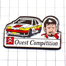 ピンバッジ・シトロエン４番レース仕様ラリー選手ドライバー