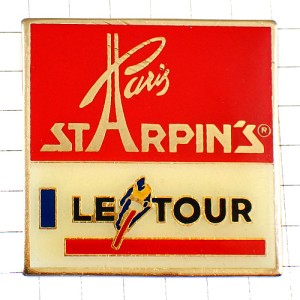 ピンバッジ・ツールドフランス自転車パリのエッフェル塔 LE-TOUR-DE-FRANCE FRANCE