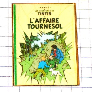 ピンバッジ・タンタンの冒険『ビーカー教授事件』バンドデシネBD TINTIN L-AFFAIRE-TOURNESOL ALBUM ピンバッジ・タンタンの冒険『ビーカー教授事件』バンドデシネBD TINTIN L-AFFAIRE-TOURNESOL ALBUM
