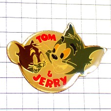 ピンバッジ・トムとジェリー漫画アニメ猫と鼠 TOM&JERRY