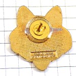 ピンバッジ・シベリアンハスキー犬