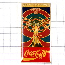 ピンバッジ・ソウル五輪コカコーラ韓国オリンピック1988年 SEOUL-1988 KOREA