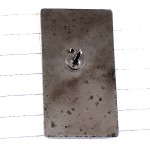 ピンバッジ・アルザスのコウノトリに乗る緑蛙カエル鳥