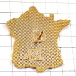 ピンバッジ・馬車フランス地図型 SULKYCHASE SULKY MAP PARIS FRANCE