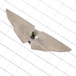 ピンバッジ・アストンマーチン車エンブレム白い翼ロゴマーク ASTON-MARTIN ENGLAND