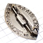 ブローチ・マンドのカトリック教会マリア様ブルー青の背景 DIOCESE-DE-MENDE CROIX MARIA BROOCH