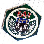 ブローチ・城砦の紋章ミリタリーフランス陸軍輸送学校/兵站学校 EAT ECOLE-D-APPLICATION-DU-TRAIN FRANCE BROOCH