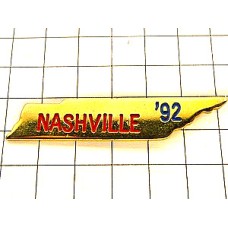 ピンバッジ・ナッシュビル街テネシー州アメリカ NASHVILLE