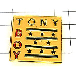 ピンバッジ・トニーボーイ洋服ブランド TONY-BOY JEANS