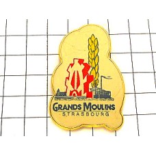 ピンバッジ・小麦挽き工場の歯車 GRANDS-MOULINS