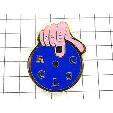 ピンバッジ・黒い爪の人差し指 RCLSC